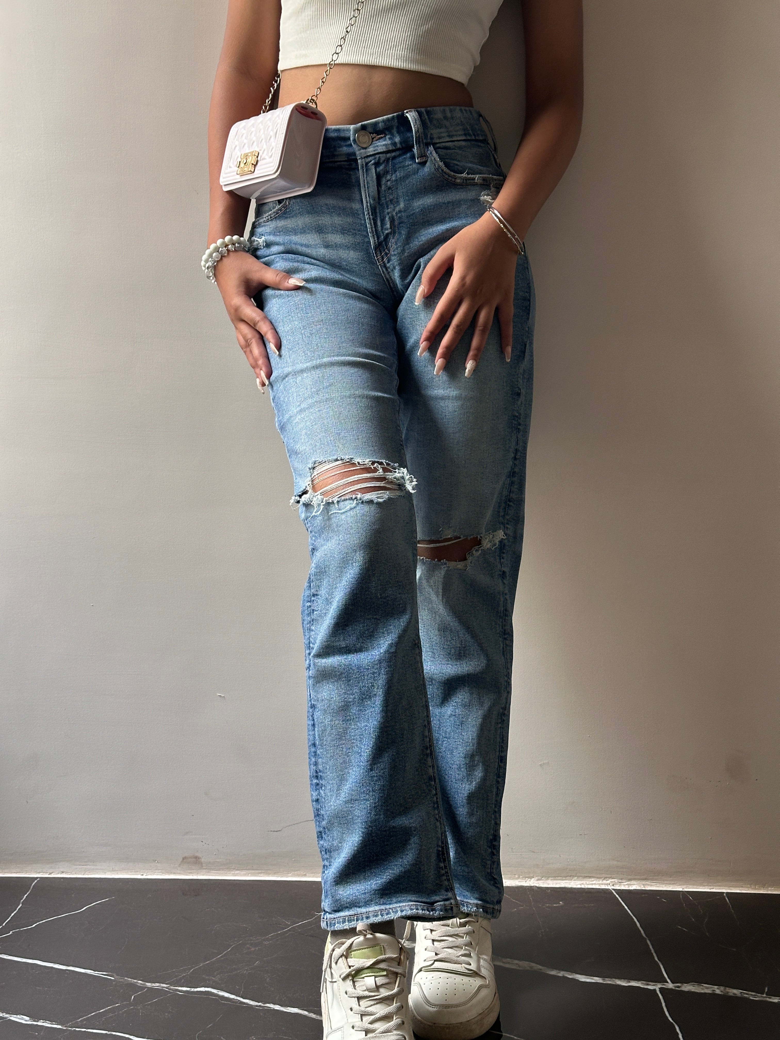 Marine Blue Denim Jeans – Desii Drip